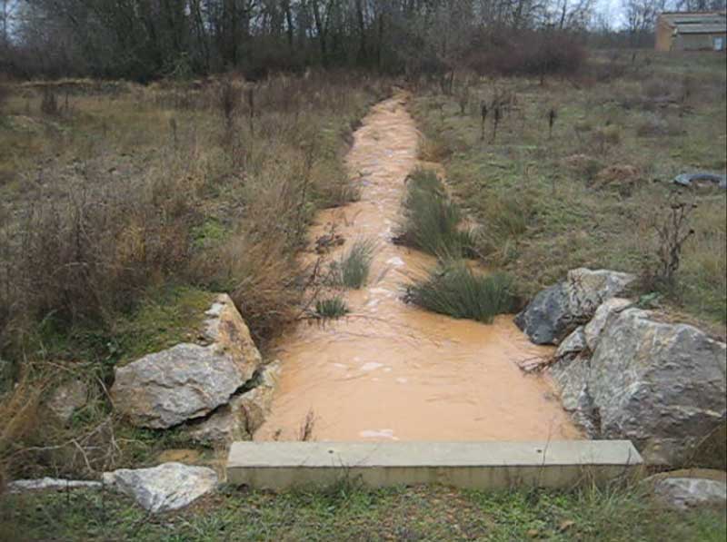 Drenaje del campo